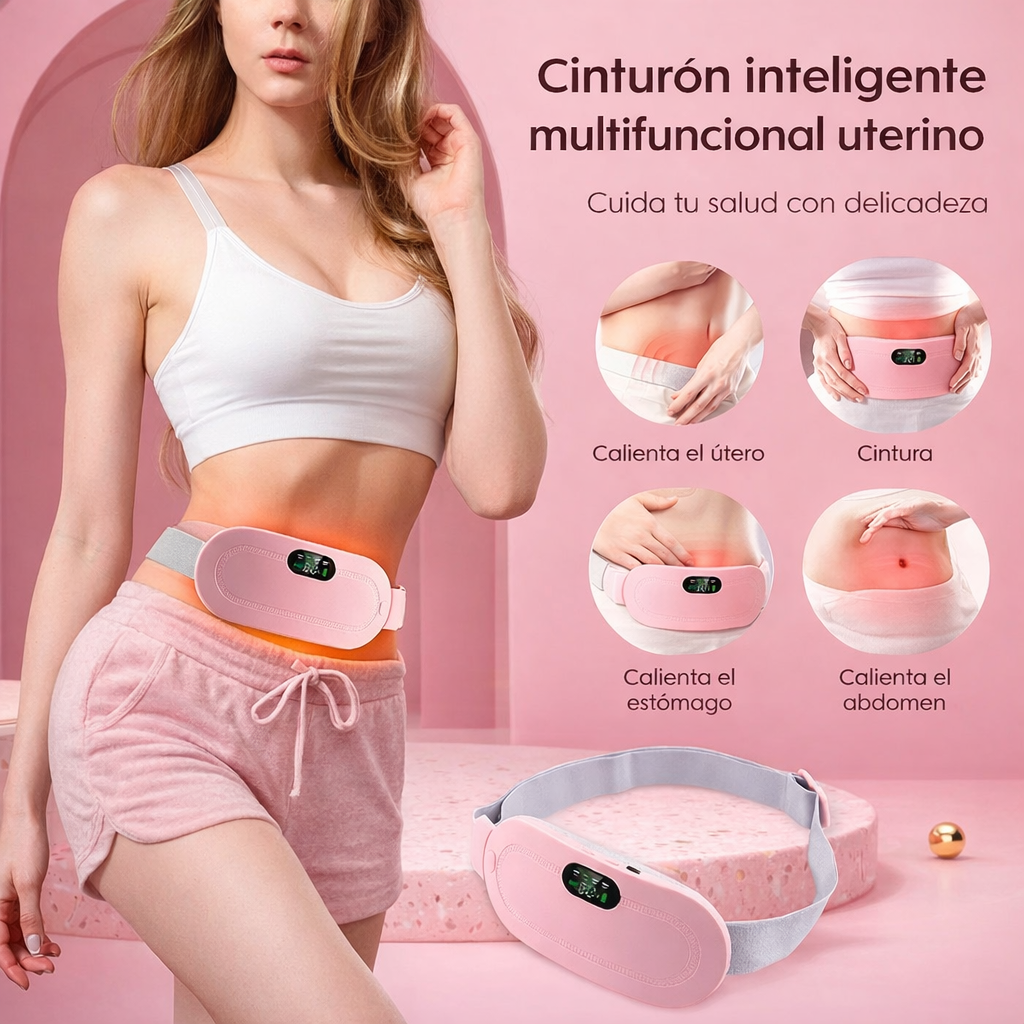 Cinturon termico menstrual alivio en pocos minutos